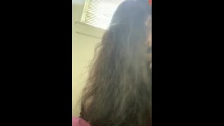 Ebony teen periscope nip slip